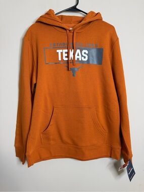 Men's NWT Fanatics Orange Texas Longhorns Iconic Fleece Hoodie Size XL